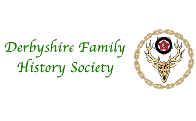 logo for Derbyshire Family History society for link section